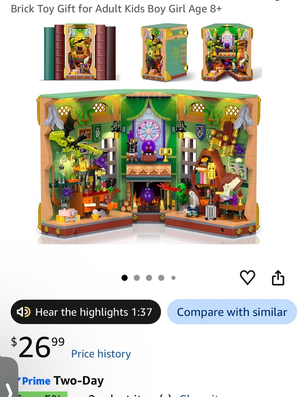 Magic Booknook Building Set - Picture 4 of 4